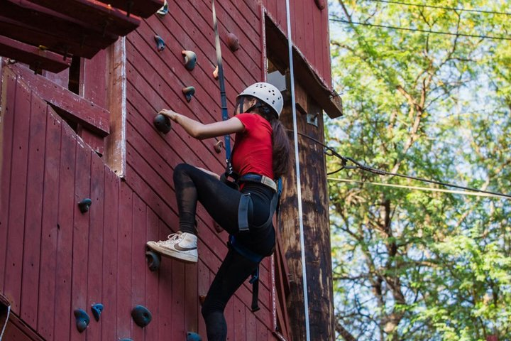 Adventure Course Extreme Including Climbing Wall & Rappel - Photo 1 of 25